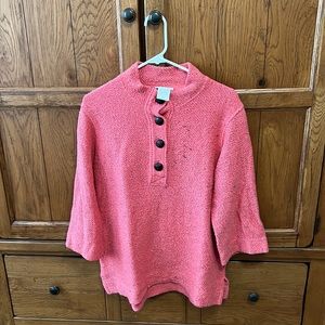 Extremely soft 3/4 sleeve sweater